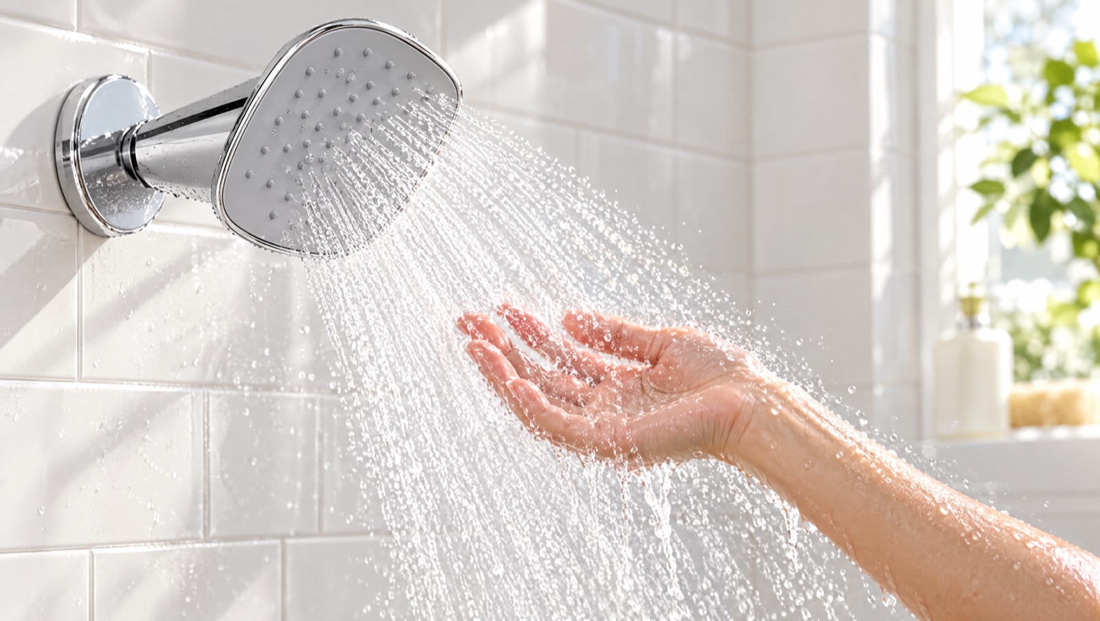 Die erste Dusche: Irgendwas ist anders