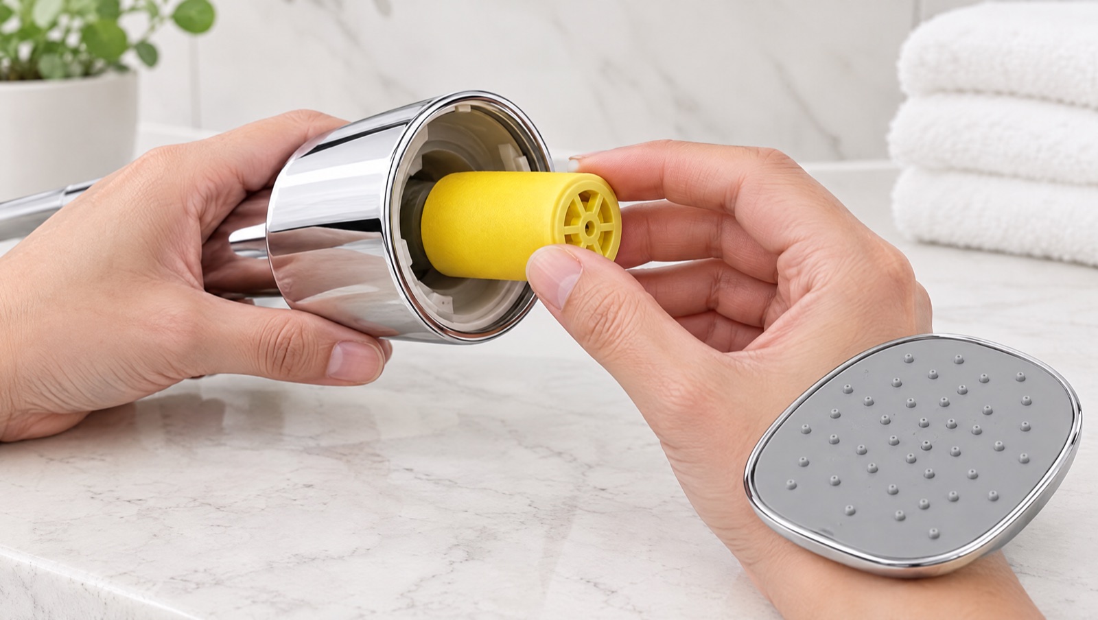 Klarwell Filters the Water Before It Touches Your Hair
